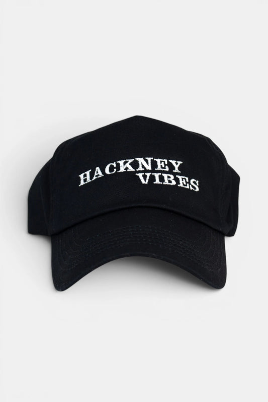 Black Baseball Cap – Hackney Vibes Cap 