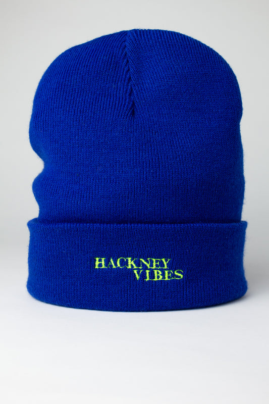 Blue Unisex Beanie Hat – Hackney Vibes Collection