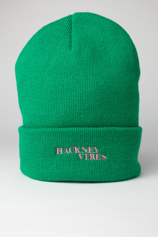 Green Unisex Beanie Hat – Hackney Vibes Collection