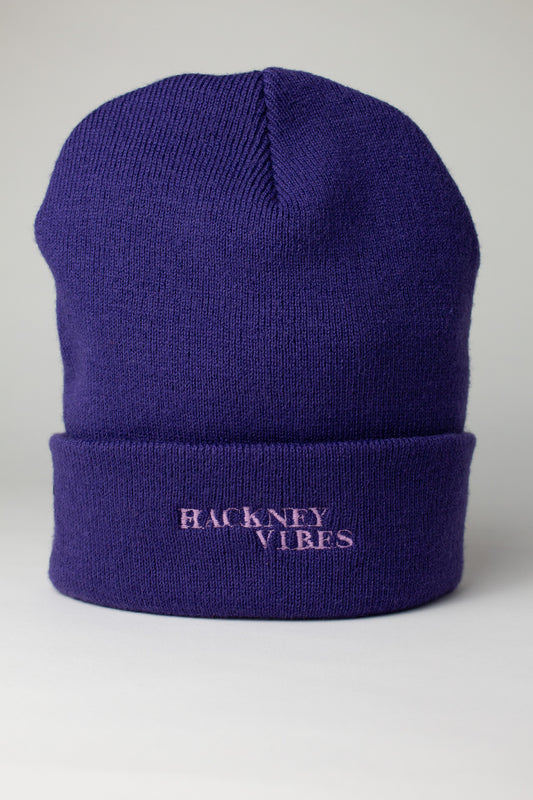 Purple Unisex Beanie Hat – Hackney Vibes Collection