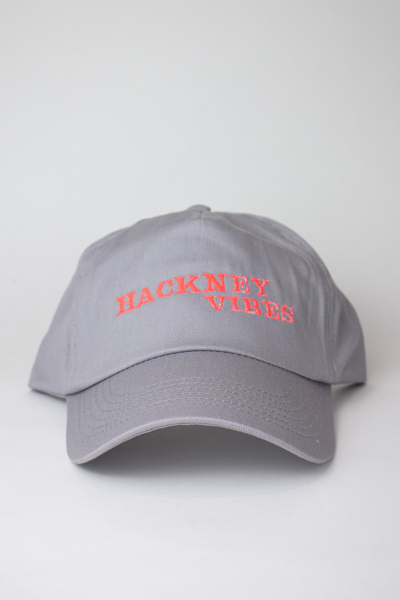Light Grey Baseball Cap – Hackney Vibes Cap