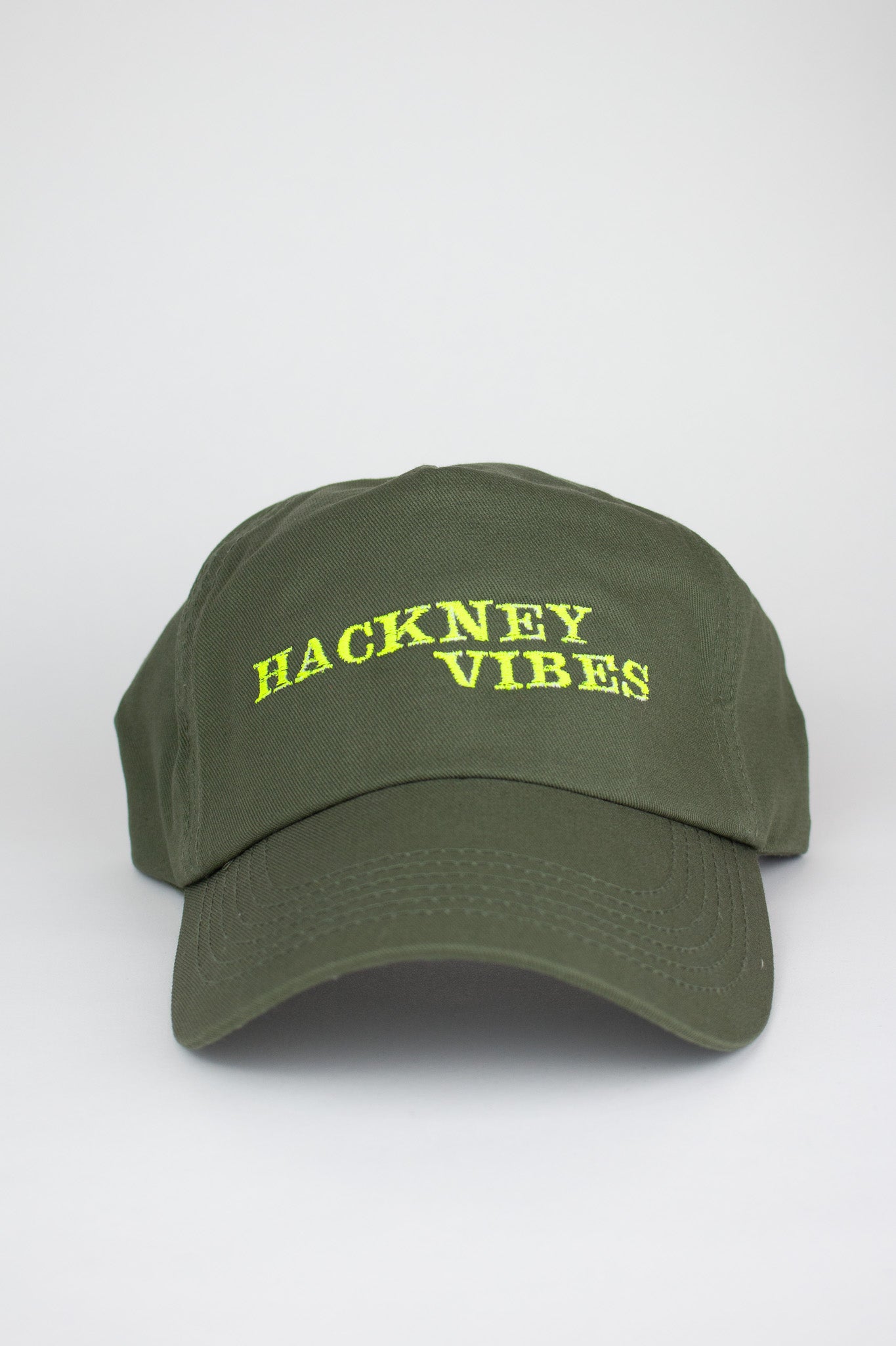 Olive Green Baseball Cap – Hackney Vibes Cap