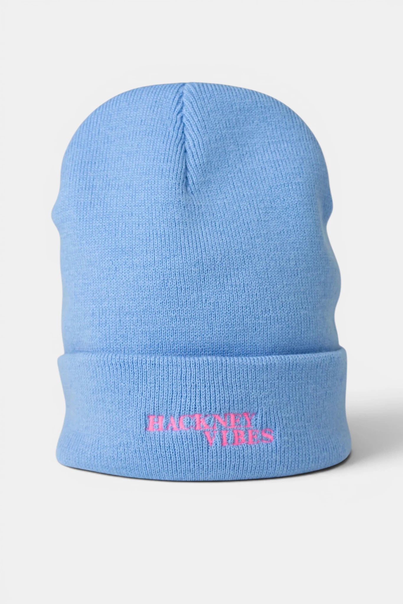 Light Blue Beanie - Hackney Vibes