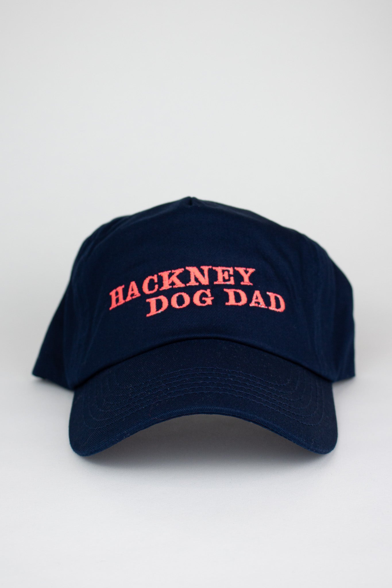 Navy Blue Hackney Dog Dad Baseball Cap